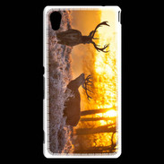 Coque Sony Xperia M4 Aqua Cerf au couché de soleil 600