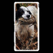 Coque Sony Xperia M4 Aqua Setter rapportant une bécasse