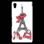 Coque Sony Xperia M4 Aqua Glamour Paris