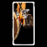 Coque Sony Xperia M4 Aqua Verre de Cognac Grand Cru