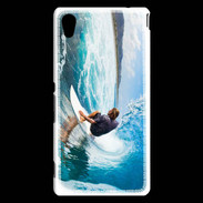 Coque Sony Xperia M4 Aqua Surfer dans un rouleau