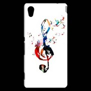 Coque Sony Xperia M4 Aqua Clé de sol en dessin 25