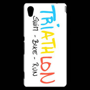 Coque Sony Xperia M4 Aqua Triathlon passion