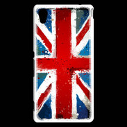 Coque Sony Xperia M4 Aqua Tag Drapeau Anglais