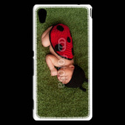 Coque Sony Xperia M4 Aqua Bébé coccinelle