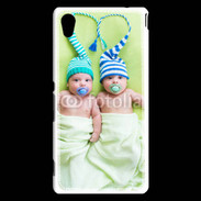 Coque Sony Xperia M4 Aqua Duo de jumeaux 1