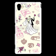 Coque Sony Xperia M4 Aqua Thème mariage 1