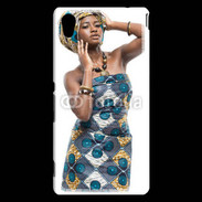 Coque Sony Xperia M4 Aqua Femme Afrique 4