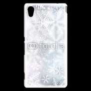 Coque Sony Xperia M4 Aqua Etoiles de neige
