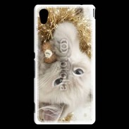 Coque Sony Xperia M4 Aqua Chat Noël