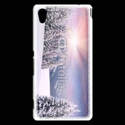 Coque Sony Xperia M4 Aqua paysage d'hiver
