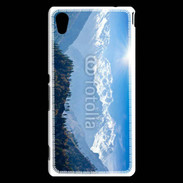Coque Sony Xperia M4 Aqua Montagne enneigée