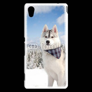 Coque Sony Xperia M4 Aqua Husky hiver 2