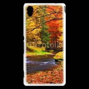 Coque Sony Xperia M4 Aqua Un automne au bord de l'eau