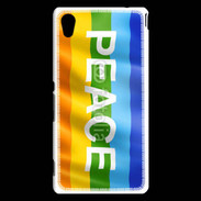 Coque Sony Xperia M4 Aqua Rainbow peace 5