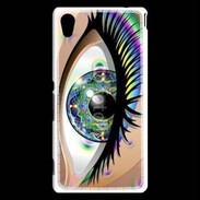 Coque Sony Xperia M4 Aqua Œil hippie