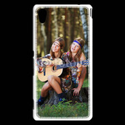 Coque Sony Xperia M4 Aqua Hippie et guitare 5