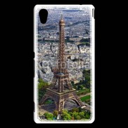 Coque Sony Xperia M4 Aqua Tour Eiffel vue aérienne 1