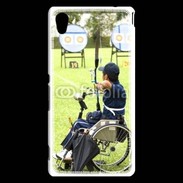 Coque Sony Xperia M4 Aqua Tir à l'arc handisport