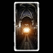Coque Sony Xperia M4 Aqua interieur église