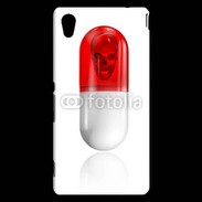 Coque Sony Xperia M4 Aqua Gélule tête de mort