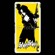 Coque Sony Xperia M4 Aqua Lady Criminal BAM BAM 25