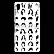 Coque Sony Xperia M4 Aqua Fond coiffures
