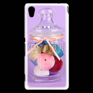 Coque Sony Xperia M4 Aqua Bonbonne de ruban couture 