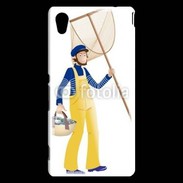 Coque Sony Xperia M4 Aqua Marin pêcheur