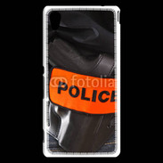 Coque Sony Xperia M4 Aqua Brassard Police 75