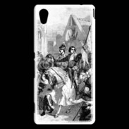 Coque Sony Xperia M4 Aqua Charles VII et Jeanne d'Arc