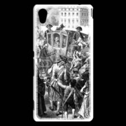 Coque Sony Xperia M4 Aqua Louis XVI et la révolution française