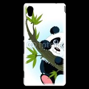 Coque Sony Xperia M4 Aqua Panda géant en cartoon