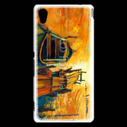 Coque Sony Xperia M4 Aqua Peinture de bateau