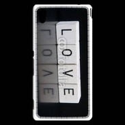Coque Sony Xperia M4 Aqua LOVE