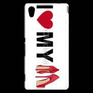 Coque Sony Xperia M4 Aqua I love my shoes