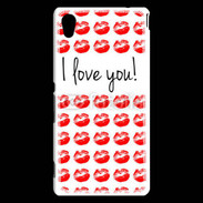 Coque Sony Xperia M4 Aqua I love you 250