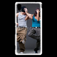 Coque Sony Xperia M4 Aqua Couple street dance
