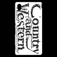 Coque Sony Xperia M4 Aqua Country and western