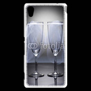 Coque Sony Xperia M4 Aqua Coupe de champagne lesbienne