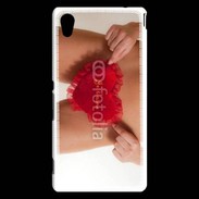 Coque Sony Xperia M4 Aqua Coeur sexy