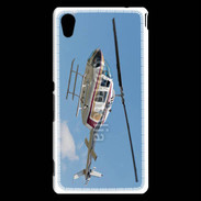 Coque Sony Xperia M4 Aqua Hélicoptère 10