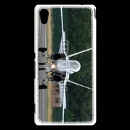 Coque Sony Xperia M4 Aqua Avion de chasse F18 de face