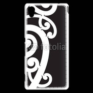 Coque Sony Xperia M4 Aqua Tatouage Maori