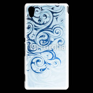 Coque Sony Xperia M4 Aqua Fond tribal bleu
