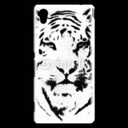 Coque Sony Xperia M4 Aqua Tatouage Tigre