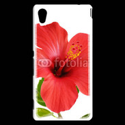 Coque Sony Xperia M4 Aqua Hibiscus rouge