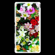 Coque Sony Xperia M4 Aqua Fleurs 2