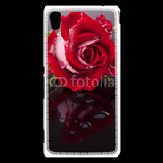 Coque Sony Xperia M4 Aqua Belle rose Rouge 10