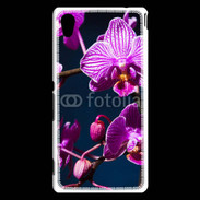 Coque Sony Xperia M4 Aqua Belle Orchidée violette 15
